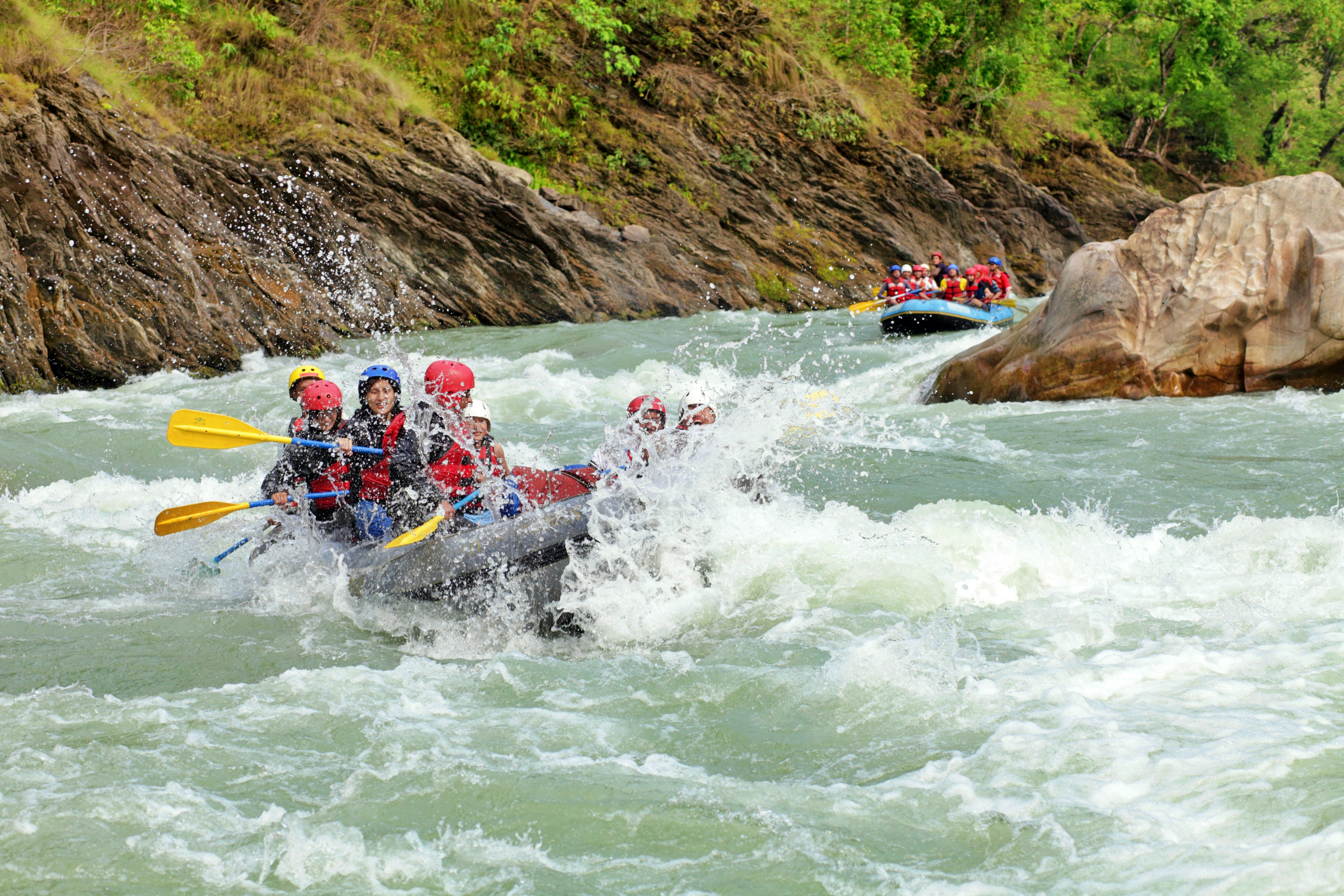 Premium rafting on Beas River